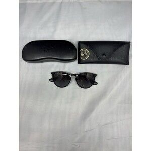 Ray-Ban Erika Metal RB3539 Black Frame Gradient Polarized Lens 54-19-145 & Cases